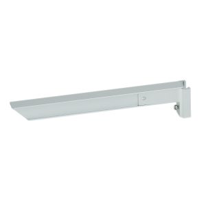 Shelf brackets and uprights, aluminium