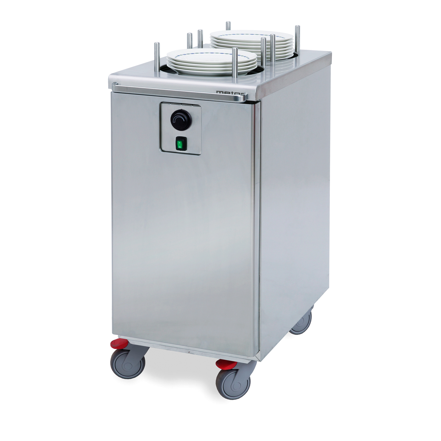 Plate Dispenser Trolley Metos Proff PDWT 2×270 heated Metos
