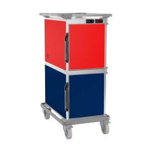 Combination trolleys, cold/warm