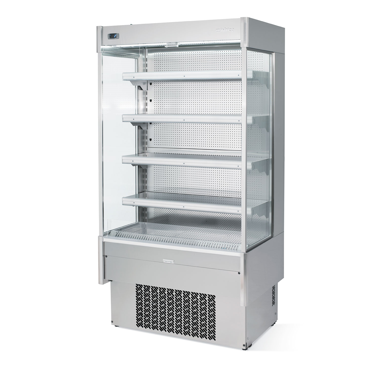 Multideck display Metos EMS 9 INOX M1 LED | Metos Professional Kitchens