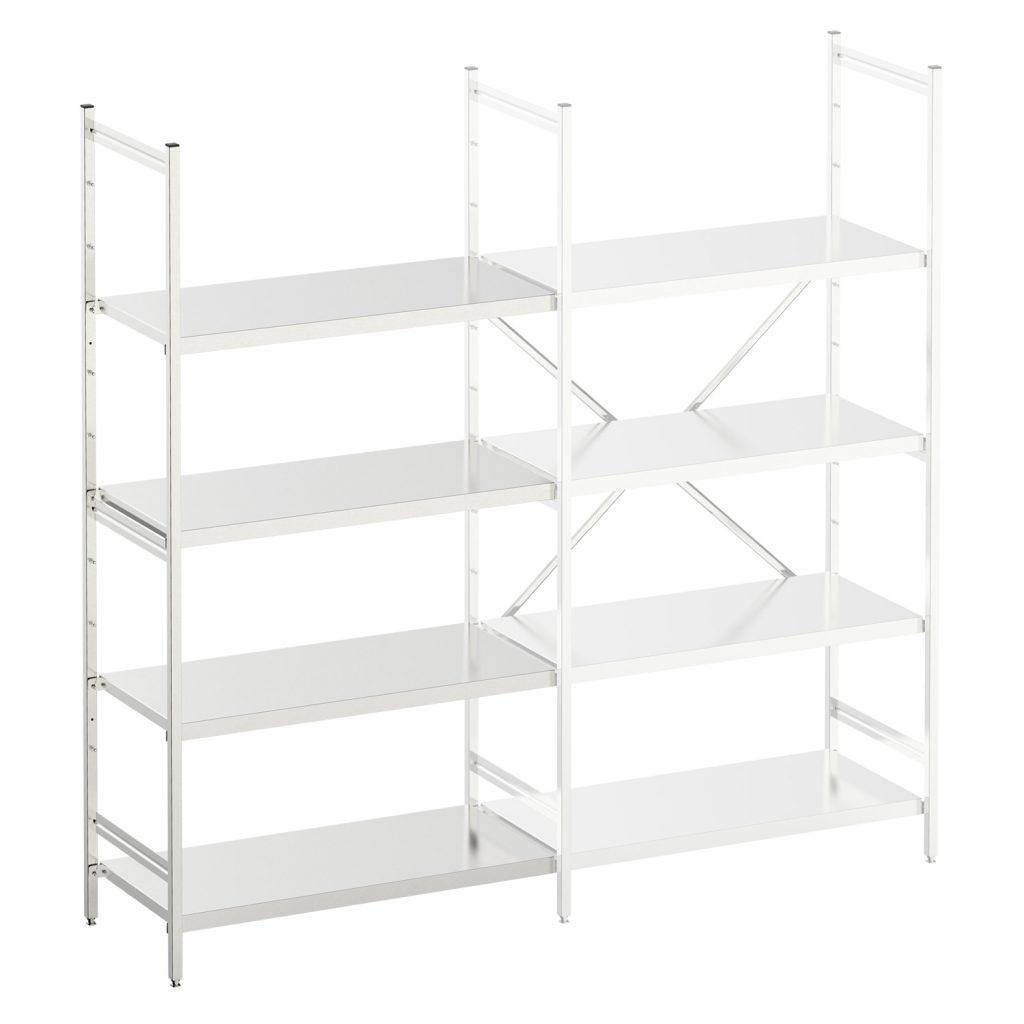 Extension shelving Metos Norm5 1000*500 with shelves | Metos ...